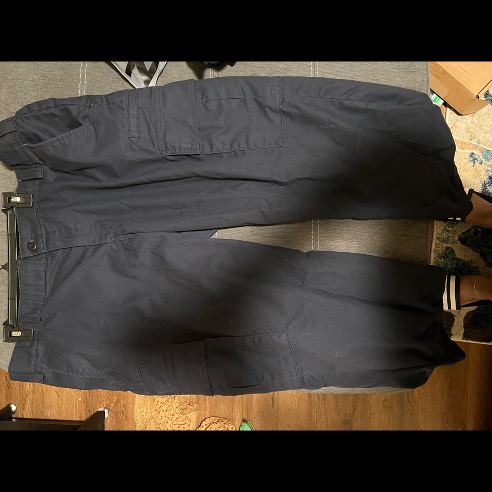 Blue Cargo Pants